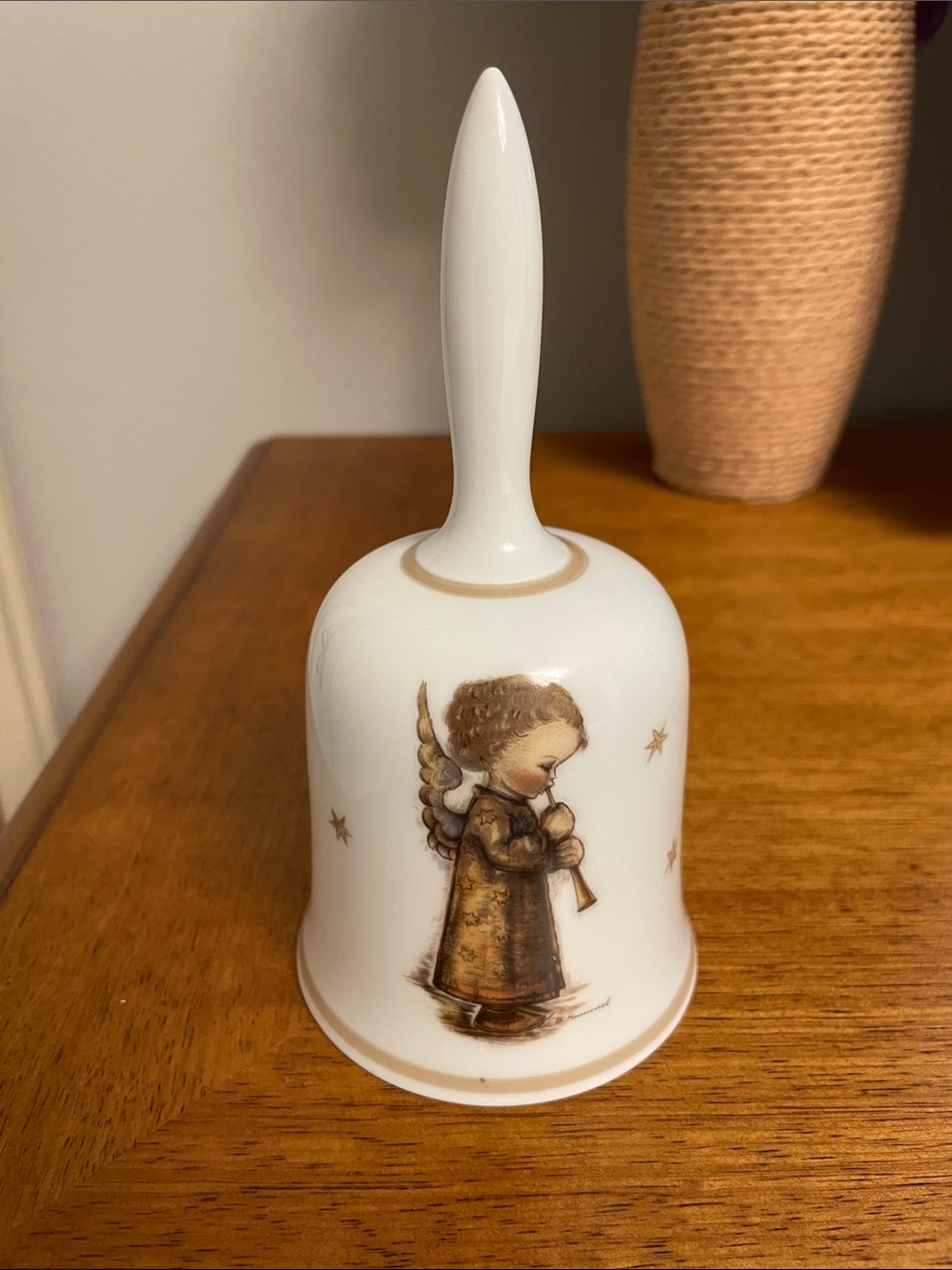 📍Vintage 1972 Berta Hummel Christmas Angel Hand Bell Collectible Limited Edition